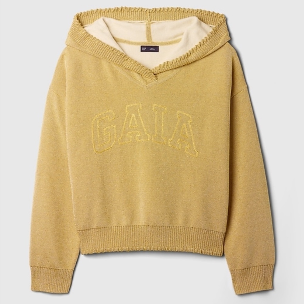 Gap × Cult Gaia Metallic Hoodie size Medium